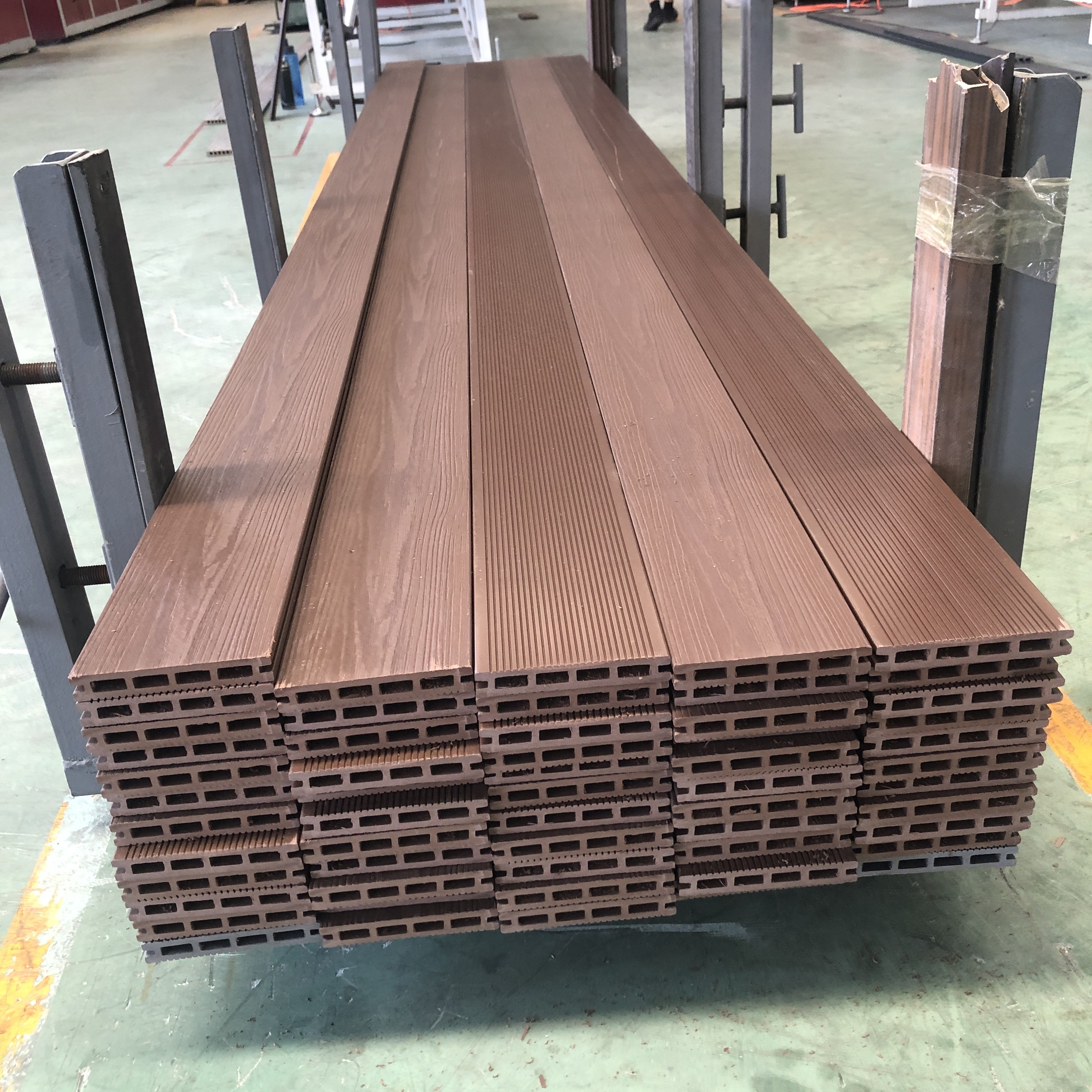 Brown WPC Decking